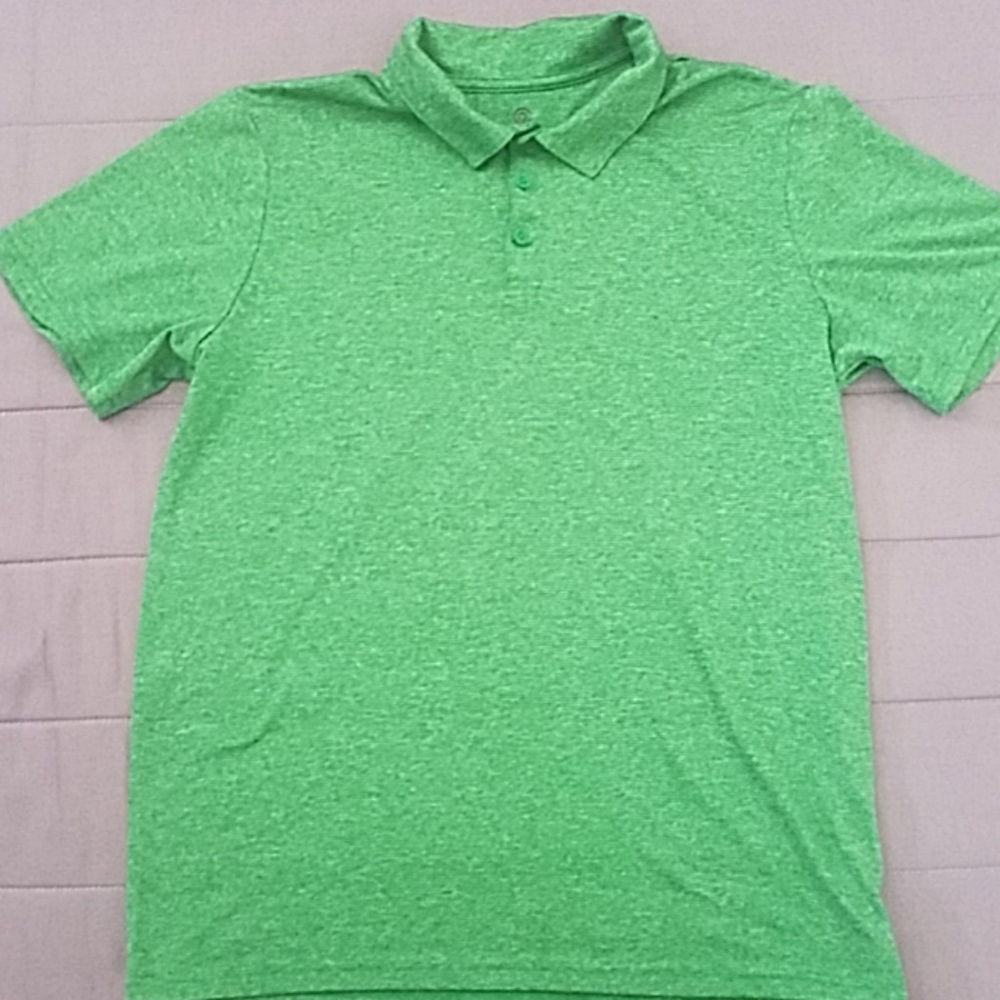 C9 Boys green polo shirt